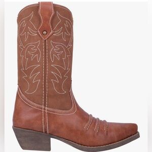 Dingo Brown Western Boots Size 7.5
